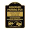 Signmission Reserved Parking for Expectant Fathers Unauthorized Vehicles Towed Away, A-DES-BG-1824-23107 A-DES-BG-1824-23107 - alternate 1